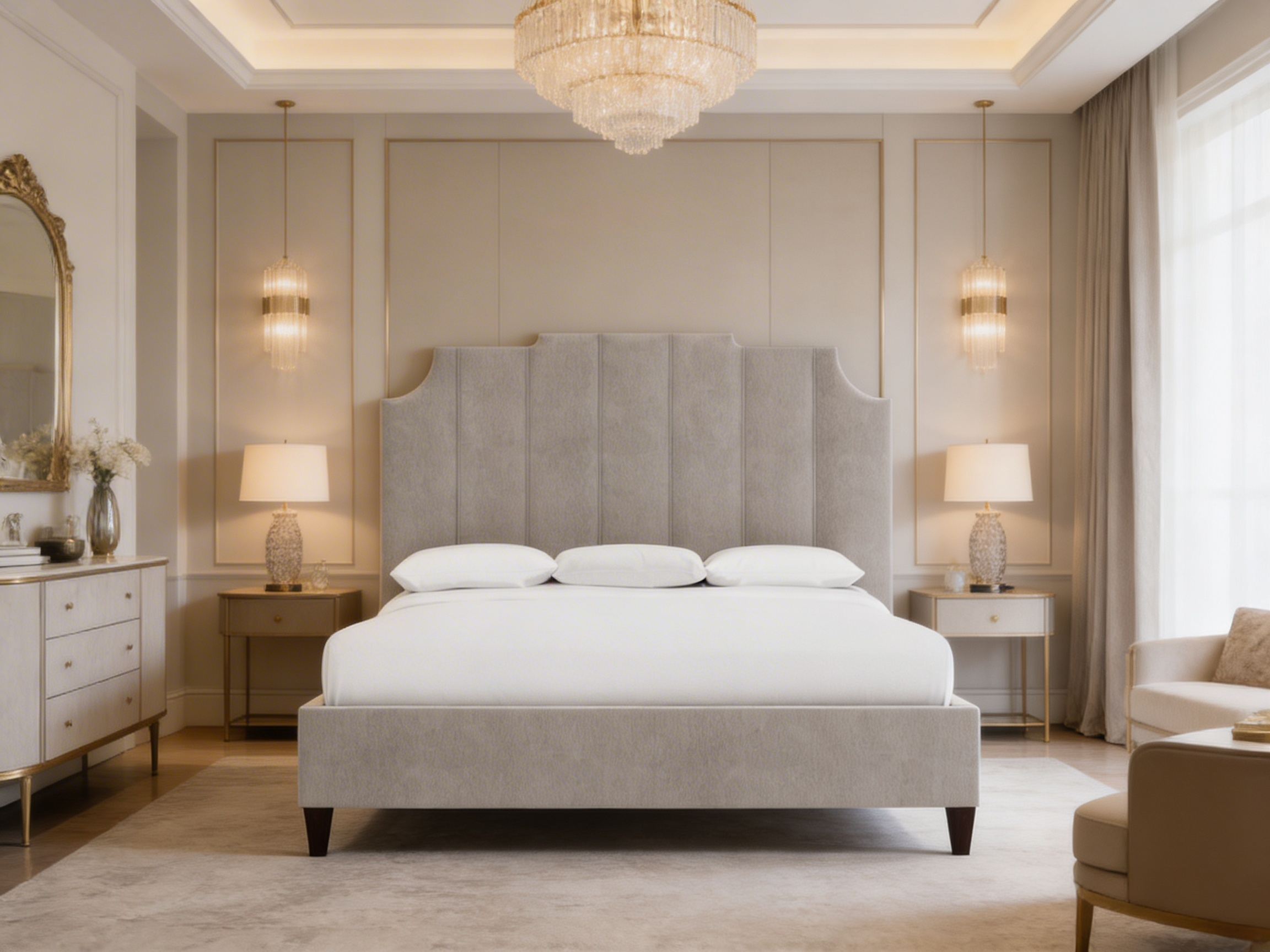 Lucarto Beige Boxspring