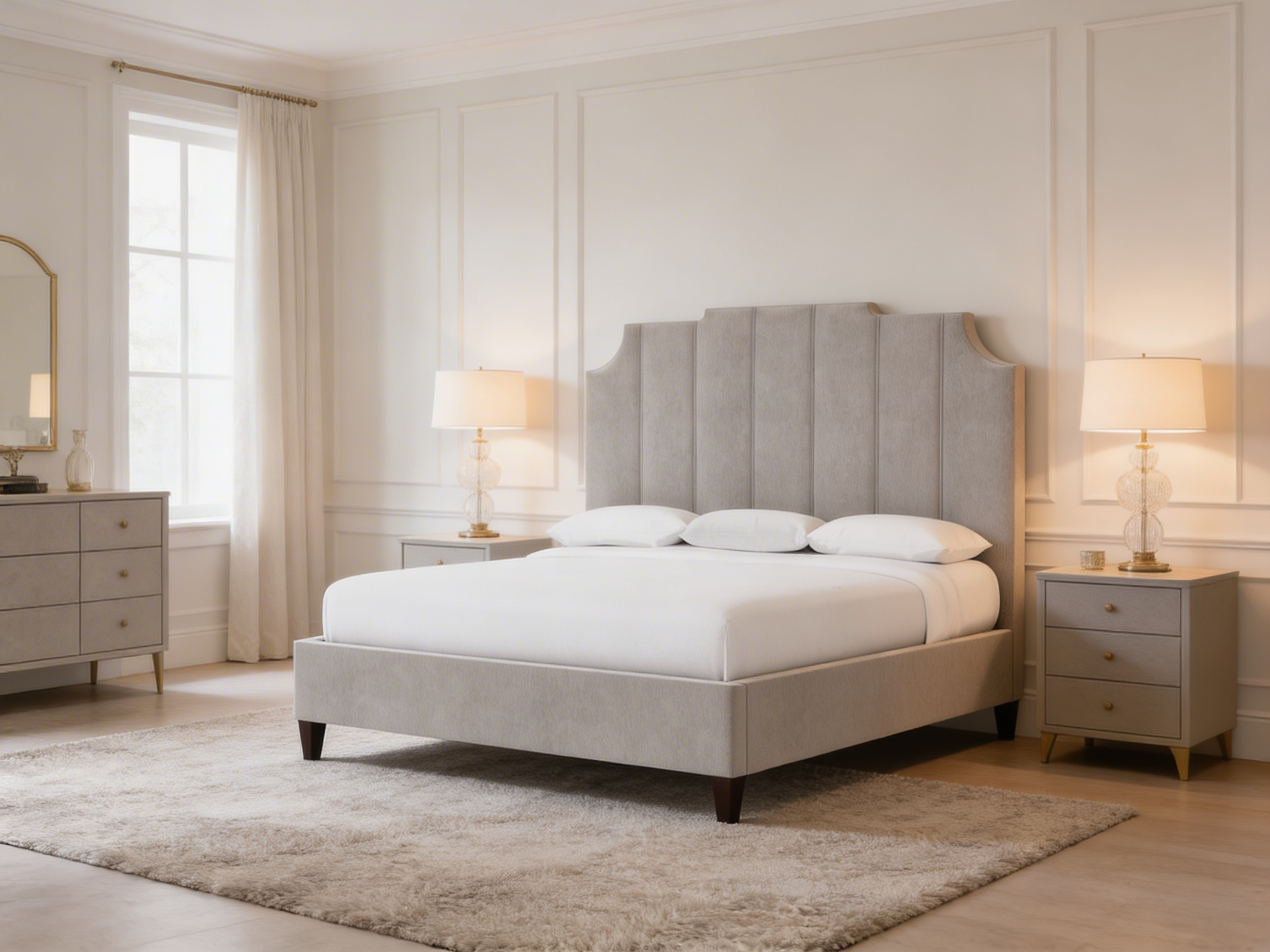 Lucarto Beige Boxspring