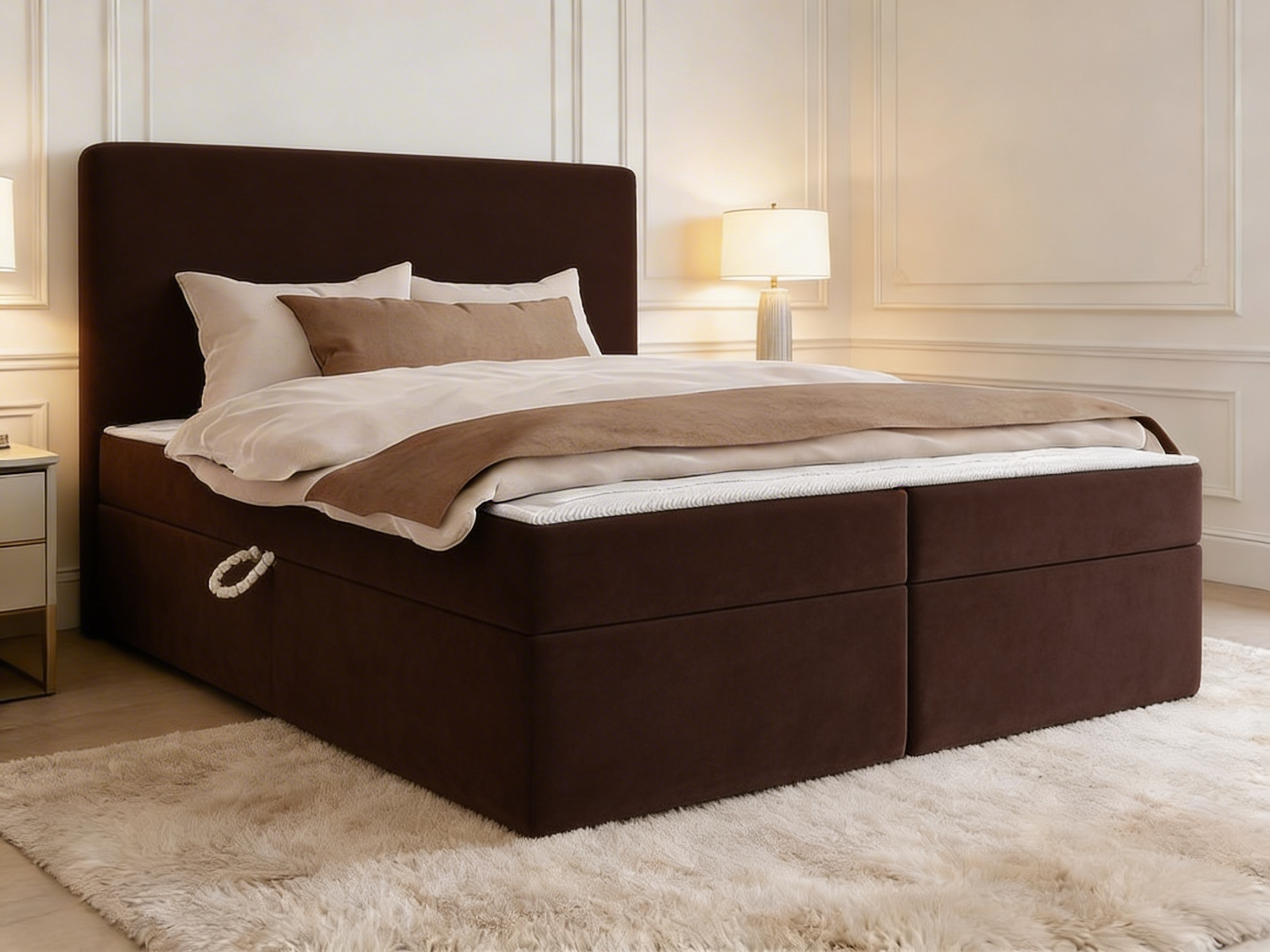 Seranova Boxspring Brown